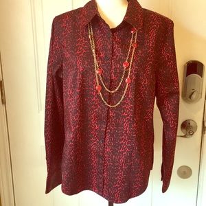 NWOT Talbots button down shirt size 14